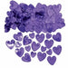Purple Hearts Table Confetti The Ultimate Balloon And Party Shop Cheltenham & Gloucester Balloons & Fancy Dress 