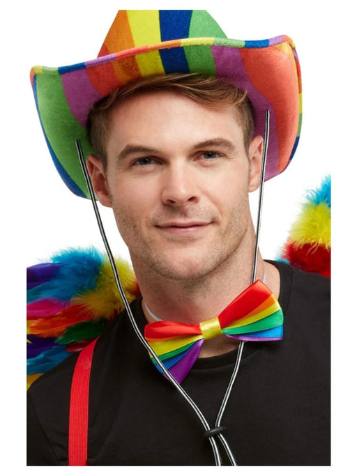 Rainbow Bow Tie The Ultimate Balloon And Party Shop Cheltenham & Gloucester Balloons & Fancy Dress 