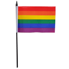 Rainbow Hand Waving Flag The Ultimate Balloon And Party Shop Cheltenham & Gloucester Balloons & Fancy Dress 