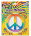 Rainbow Peace Medallion Necklace The Ultimate Balloon And Party Shop Cheltenham & Gloucester Balloons & Fancy Dress 