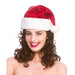 Red Sequin Santa Hat The Ultimate Balloon And Party Shop Cheltenham & Gloucester Balloons & Fancy Dress 