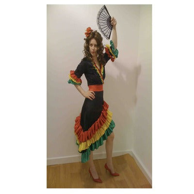 Rio/Carnival Lady Hire Costume - The Ultimate Balloon & Party Shop