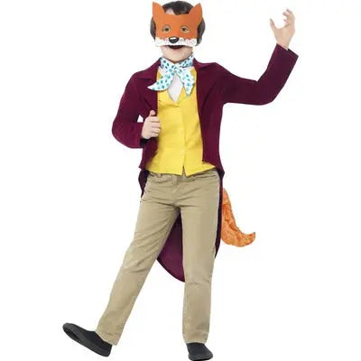Roald Dahl Fantastic Mr Fox Children's Costume The Ultimate Balloon And Party Shop Cheltenham & Gloucester Balloons & Fancy Dress 