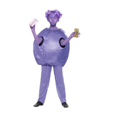 Roald Dahl Violet Beauregarde Children's Costume The Ultimate Balloon And Party Shop Cheltenham & Gloucester Balloons & Fancy Dress 
