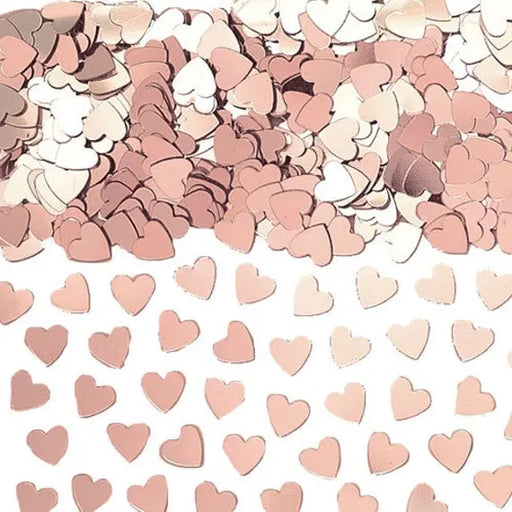 Rose Gold Sparkle Hearts Table Confetti The Ultimate Balloon And Party Shop Cheltenham & Gloucester Balloons & Fancy Dress 