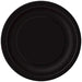 Round Paper Plates - Black The Ultimate Balloon And Party Shop Cheltenham & Gloucester Balloons & Fancy Dress 
