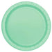 Round Paper Plates - Mint Green The Ultimate Balloon And Party Shop Cheltenham & Gloucester Balloons & Fancy Dress 