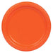 Round Paper Plates - Orange The Ultimate Balloon And Party Shop Cheltenham & Gloucester Balloons & Fancy Dress 