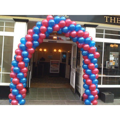 Spiral Arch Balloon Display - 1 Colour - The Ultimate Balloon & Party Shop