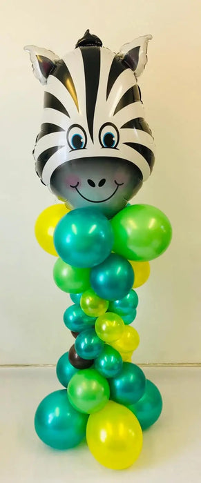 Safari Themed Mini Pillars The Ultimate Balloon And Party Shop Cheltenham & Gloucester Balloons & Fancy Dress 