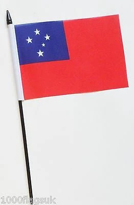 Samoa Hand Waving Flag The Ultimate Balloon And Party Shop Cheltenham & Gloucester Balloons & Fancy Dress 