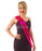 Birthday Sash - Age 50 - Hot Pink - The Ultimate Balloon & Party Shop