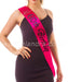 Birthday Sash - Age 60 - Hot Pink - The Ultimate Balloon & Party Shop