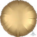Satin Circle Shaped Foil Balloon - Gold The Ultimate Balloon And Party Shop Cheltenham & Gloucester Balloons & Fancy Dress 