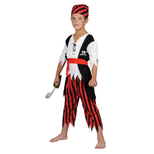 Shipwreck Pirate Child's Costume The Ultimate Balloon And Party Shop Cheltenham & Gloucester Balloons & Fancy Dress 