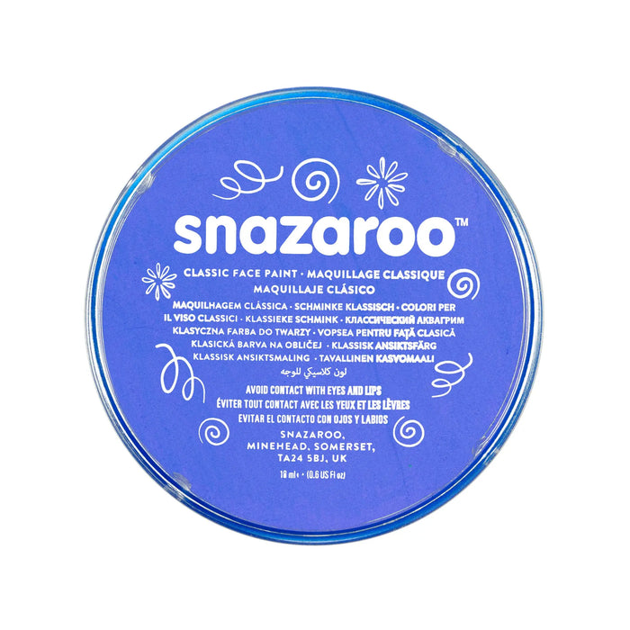 Snazaroo Face Paint - Blue The Ultimate Balloon And Party Shop Cheltenham & Gloucester Balloons & Fancy Dress 