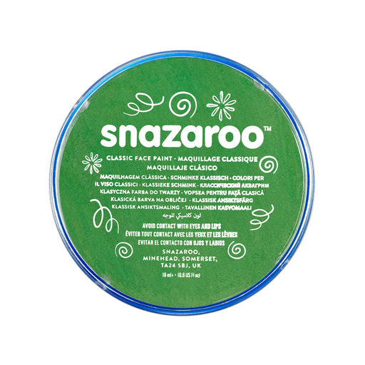 Snazaroo Face Paint - Grass Green The Ultimate Balloon And Party Shop Cheltenham & Gloucester Balloons & Fancy Dress 