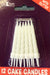 Spiral Candles with plastic holders - white (12pk) The Ultimate Balloon And Party Shop Cheltenham & Gloucester Balloons & Fancy Dress 