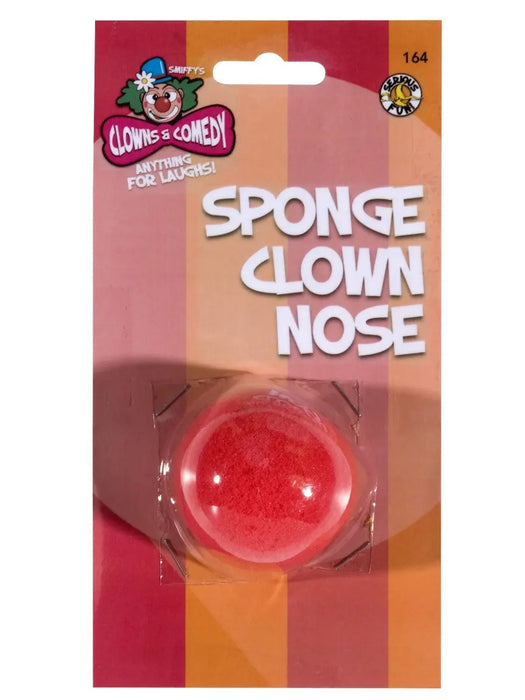 Sponge Clown Nose The Ultimate Balloon And Party Shop Cheltenham & Gloucester Balloons & Fancy Dress 