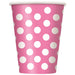 Spotty Paper Cups - Pink The Ultimate Balloon And Party Shop Cheltenham & Gloucester Balloons & Fancy Dress 