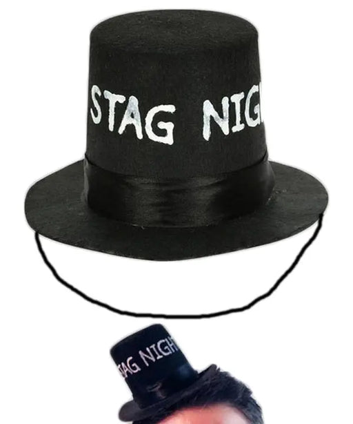 Stag Night Mini Top Hat The Ultimate Balloon And Party Shop Cheltenham & Gloucester Balloons & Fancy Dress 