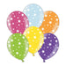Star Printed Asst Colour Balloons 6 Pack The Ultimate Balloon And Party Shop Cheltenham & Gloucester Balloons & Fancy Dress 