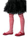 Striped Kids Tights - Red & White The Ultimate Balloon And Party Shop Cheltenham & Gloucester Balloons & Fancy Dress 