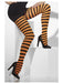 Striped Opaque Tights - Black/Orange The Ultimate Balloon And Party Shop Cheltenham & Gloucester Balloons & Fancy Dress 
