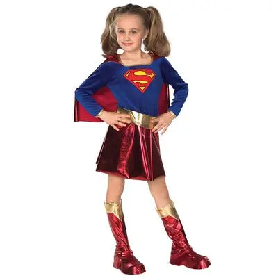 Supergirl Children's Costume The Ultimate Balloon And Party Shop Cheltenham & Gloucester Balloons & Fancy Dress 