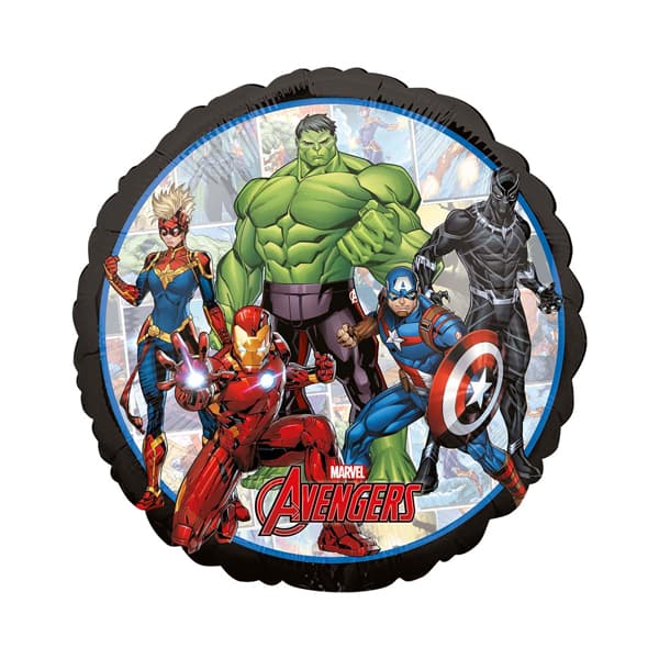 Superhero Avengers 18" Foil Printed Balloon The Ultimate Balloon And Party Shop Cheltenham & Gloucester Balloons & Fancy Dress 