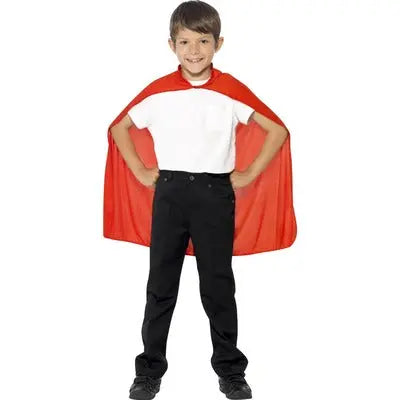 Superhero Cape - Red - Children's Costume The Ultimate Balloon And Party Shop Cheltenham & Gloucester Balloons & Fancy Dress 