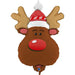 Supershape Foil Christmas Balloon - Reindeer Head The Ultimate Balloon And Party Shop Cheltenham & Gloucester Balloons & Fancy Dress 