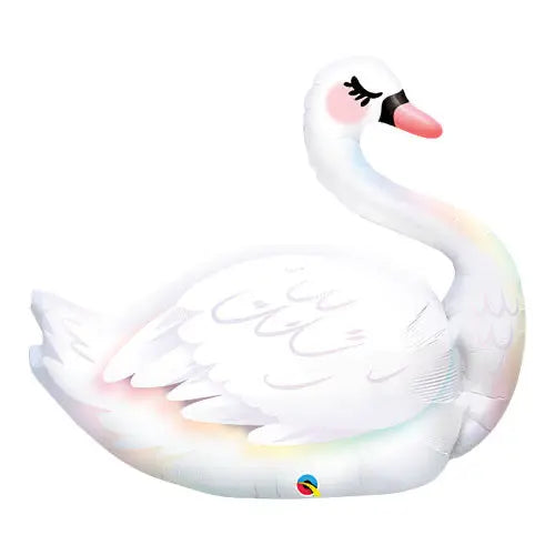 Swan Super Shape Foil Balloon The Ultimate Balloon And Party Shop Cheltenham & Gloucester Balloons & Fancy Dress 