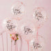 Team Bride Confetti Filled Balloons - Pink & Rose Gold The Ultimate Balloon And Party Shop Cheltenham & Gloucester Balloons & Fancy Dress 