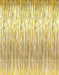 Tinsel Curtain - Gold The Ultimate Balloon And Party Shop Cheltenham & Gloucester Balloons & Fancy Dress 