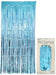 Tinsel Curtain - Light Blue The Ultimate Balloon And Party Shop Cheltenham & Gloucester Balloons & Fancy Dress 