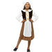 Tudor Girl Children's Costume The Ultimate Balloon And Party Shop Cheltenham & Gloucester Balloons & Fancy Dress 