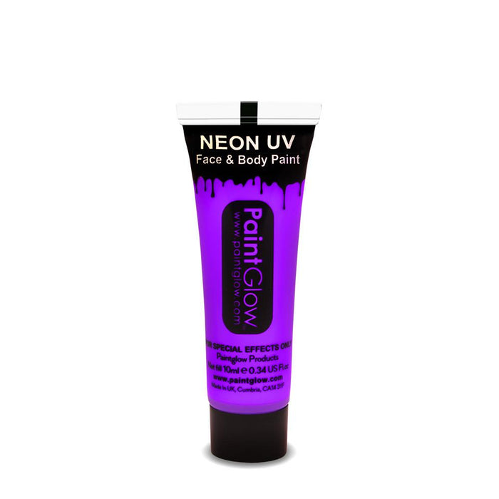 Neon UV Face & Body Paint - Purple - The Ultimate Balloon & Party Shop