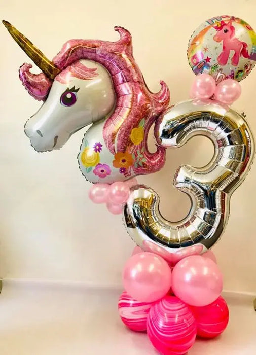 Unicorn Balloon Bundle The Ultimate Balloon And Party Shop Cheltenham & Gloucester Balloons & Fancy Dress 