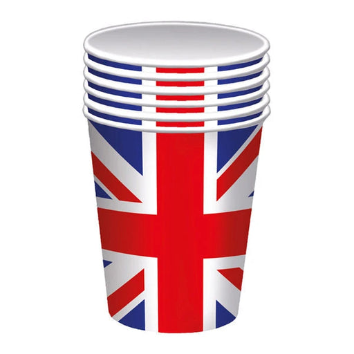 Union Jack Party Cups The Ultimate Balloon And Party Shop Cheltenham & Gloucester Balloons & Fancy Dress 