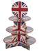 Union Jack Vintage Style Print Cake Stand The Ultimate Balloon And Party Shop Cheltenham & Gloucester Balloons & Fancy Dress 