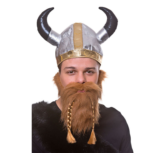 Viking Beard Light Brown The Ultimate Balloon And Party Shop Cheltenham & Gloucester Balloons & Fancy Dress 