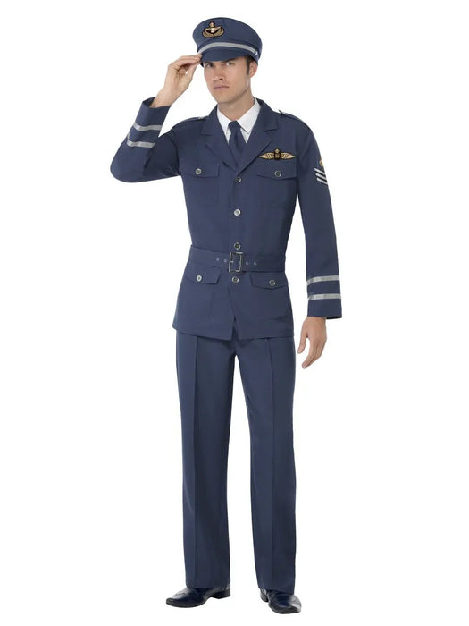 WW2 Air Force Captain Costume The Ultimate Balloon And Party Shop Cheltenham & Gloucester Balloons & Fancy Dress 