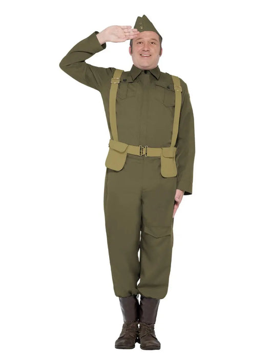 WW2 Home Guard Private Costume The Ultimate Balloon And Party Shop Cheltenham & Gloucester Balloons & Fancy Dress 
