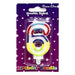 Wax Number Candle - 6 The Ultimate Balloon And Party Shop Cheltenham & Gloucester Balloons & Fancy Dress 