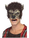 Werewolf Half Mask (Brown) The Ultimate Balloon And Party Shop Cheltenham & Gloucester Balloons & Fancy Dress 