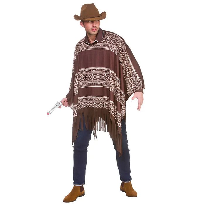 Western Cowboy Poncho The Ultimate Balloon And Party Shop Cheltenham & Gloucester Balloons & Fancy Dress 
