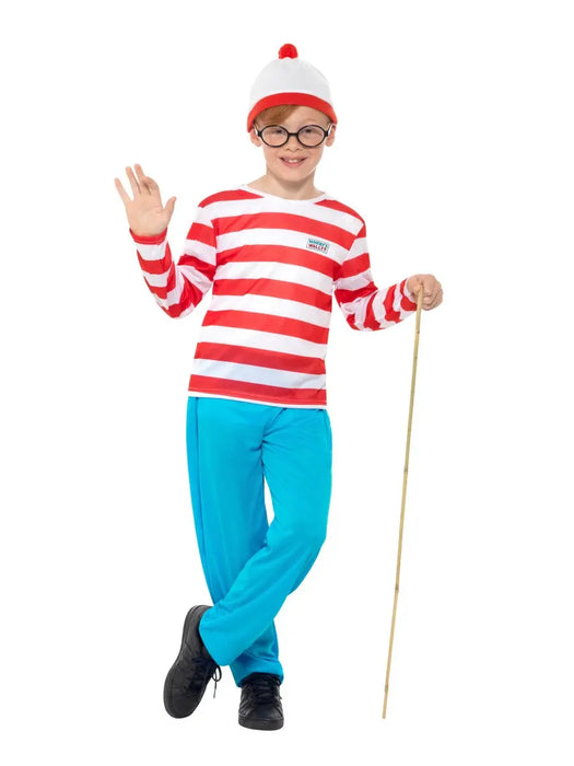 Where's Wally Child's Costume The Ultimate Balloon And Party Shop Cheltenham & Gloucester Balloons & Fancy Dress 