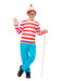 Where's Wally Child's Costume The Ultimate Balloon And Party Shop Cheltenham & Gloucester Balloons & Fancy Dress 