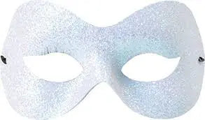 White Sparkle Domino Eyemask The Ultimate Balloon And Party Shop Cheltenham & Gloucester Balloons & Fancy Dress 